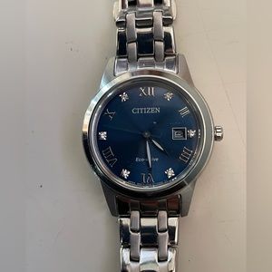 Citizen Classic Eco-Drive Crystal Women Watch